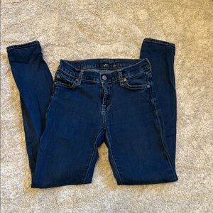 7 jeans- Dark Blue Skinny Jeans